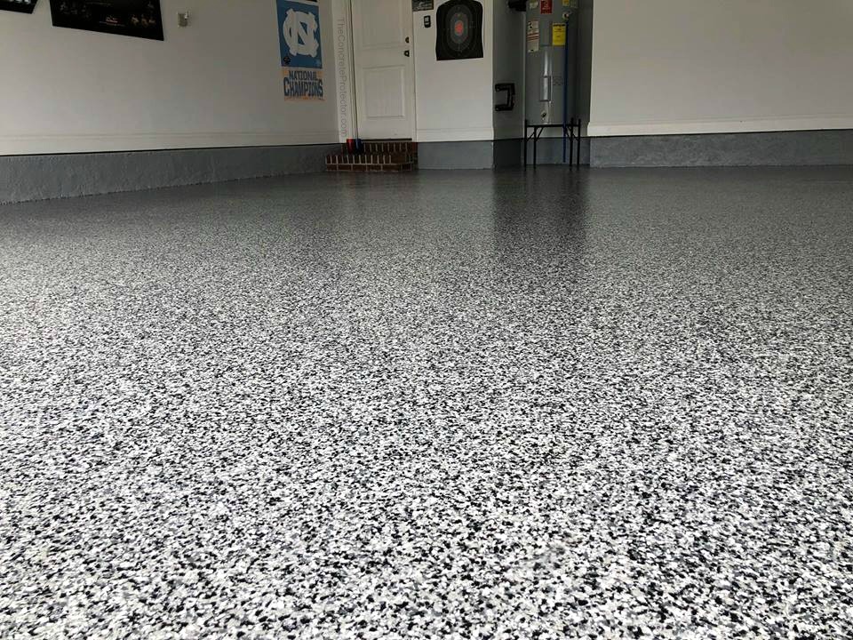 Graniflex Epoxy Garage Floor Near Me Pinehurst NC 3 Car Garage-min