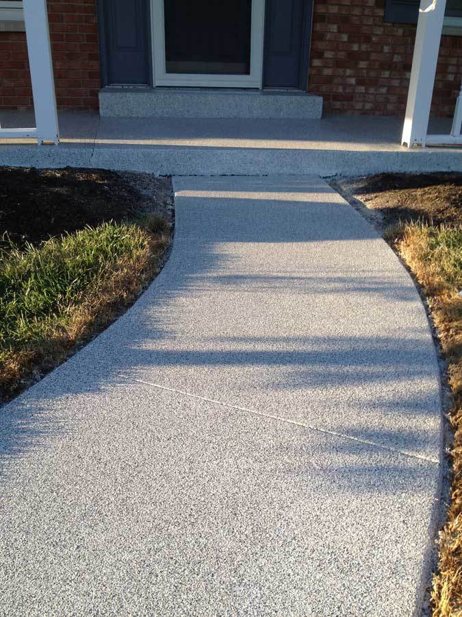 Graniflex Epoxy Garage Floor Near Me Sandhills NC Walkway Concrete-min