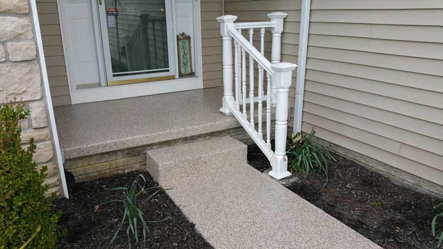 Graniflex Epoxy Garage Floor Near Me Sandhills NC Walkway patio Flooring-min