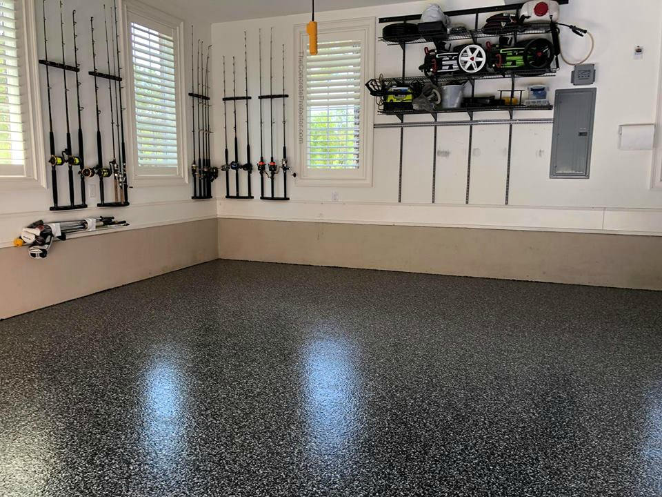 Graniflex Epoxy Garage Floor Near Me Southerpines NC Gym-min