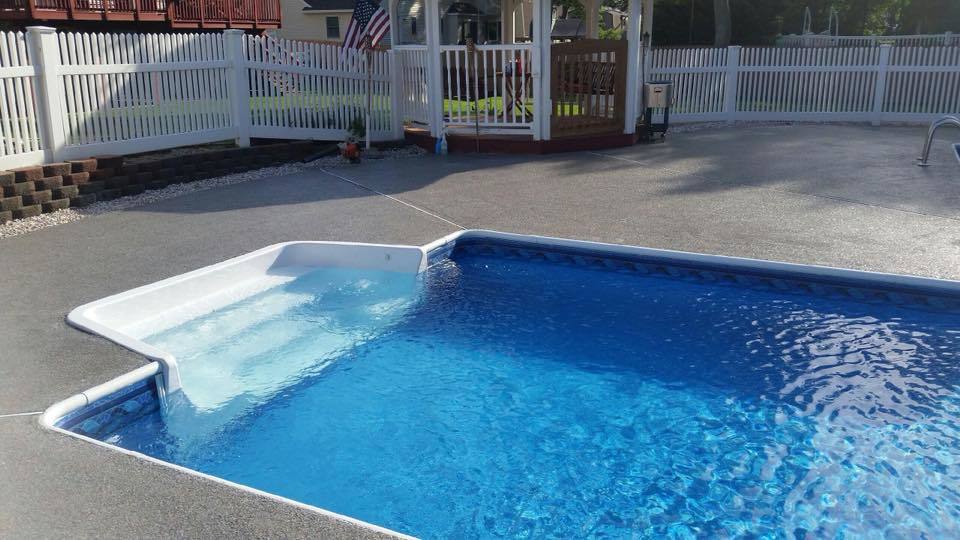 Graniflex Epoxy Garage Floor Near Me Southerpines NC Pool Deck in Vass NC-min